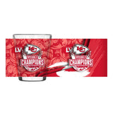 Kansas City Chiefs Super Bowl 55 Sublimated 2oz Shot Glass - Logo Brands - Flyclothing LLC