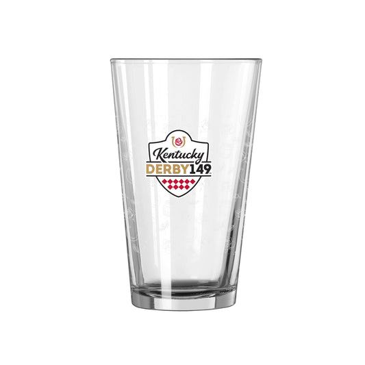 Kentucky Derby 149th 16oz Pint Glass - Logo Brands - Flyclothing LLC