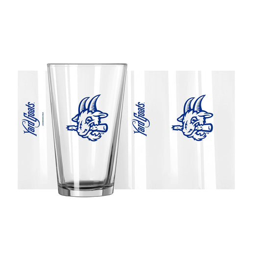 Yard Goats 16oz Gameday Pint Glass - Logo Brands - Flyclothing LLC