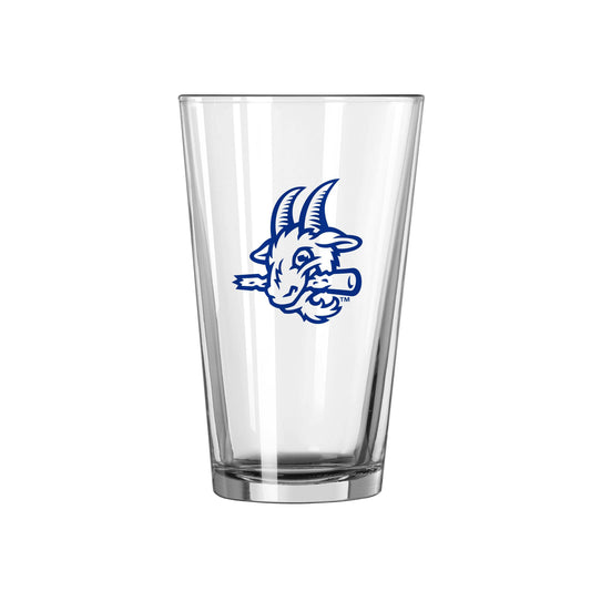 Yard Goats 16oz Gameday Pint Glass - Logo Brands - Flyclothing LLC