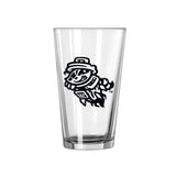 Trash Pandas 16oz Gameday Pint Glass - Logo Brands - Flyclothing LLC