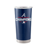 Atlanta Braves 20oz ‘21 World Champs Stainless Tumbler - Logo Brands - Flyclothing LLC