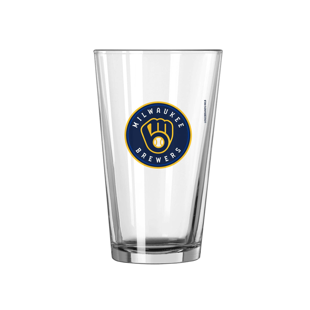 Milwaukee Brewers 16oz 2022 Spring Training Letterman Pint Glass - Logo Brands - Flyclothing LLC