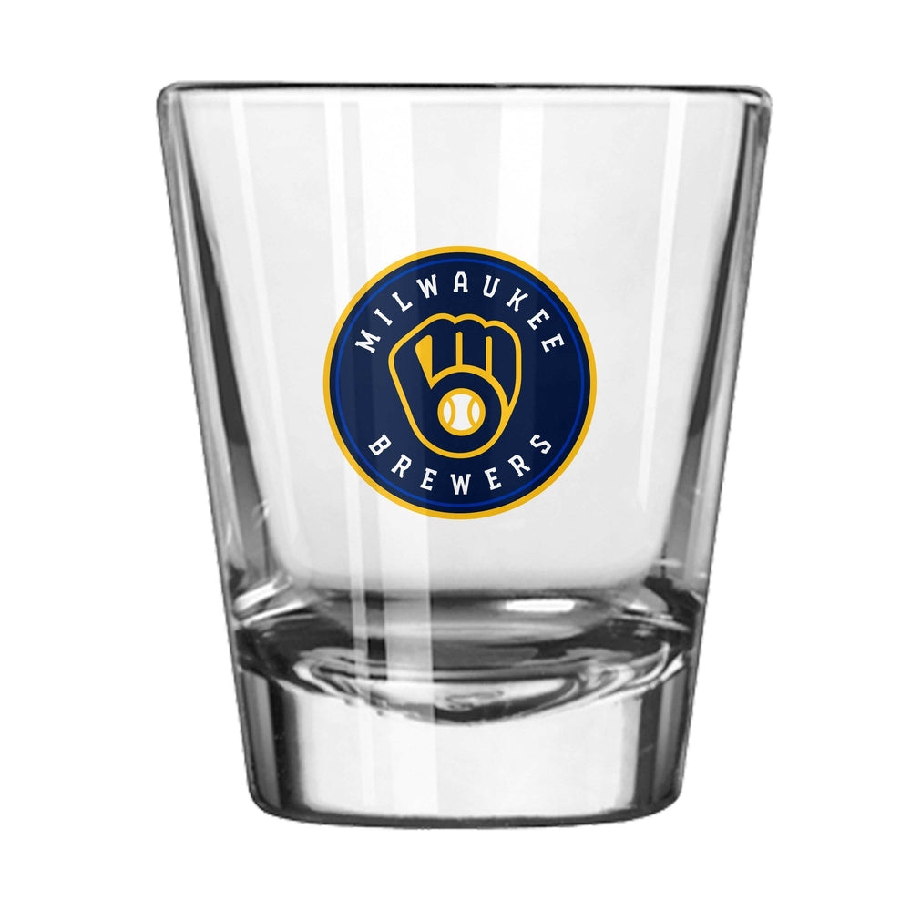 Milwaukee Brewers 2oz 2022 Spring Training Letterman Shot Glass - Logo Brands - Flyclothing LLC