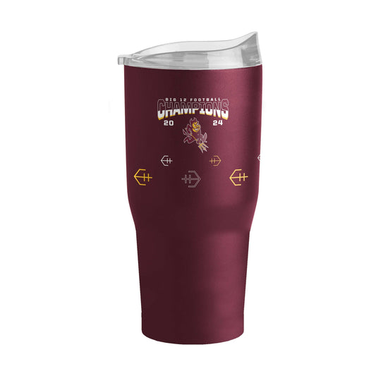 Arizona State 2024 BIG12 Champions 30oz PC Tumbler - Logo Brands - Flyclothing LLC