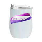 Tennessee 16oz Local State Pride Iridescent Curved Beverage - Logo Brands - Flyclothing LLC