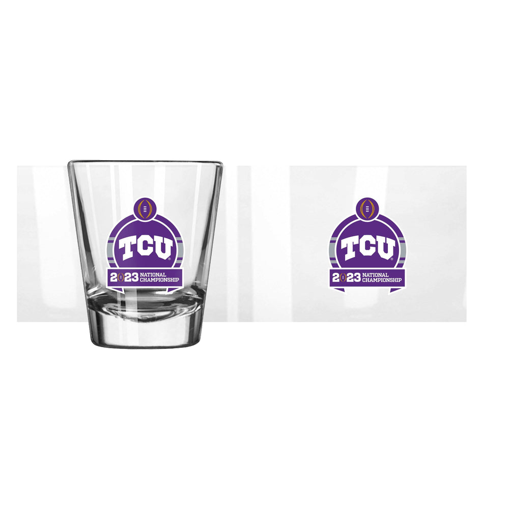 TCU 2023 CFP Bound 2oz Shot Glass - Logo Brands - Flyclothing LLC