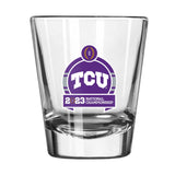 TCU 2023 CFP Bound 2oz Shot Glass - Logo Brands - Flyclothing LLC