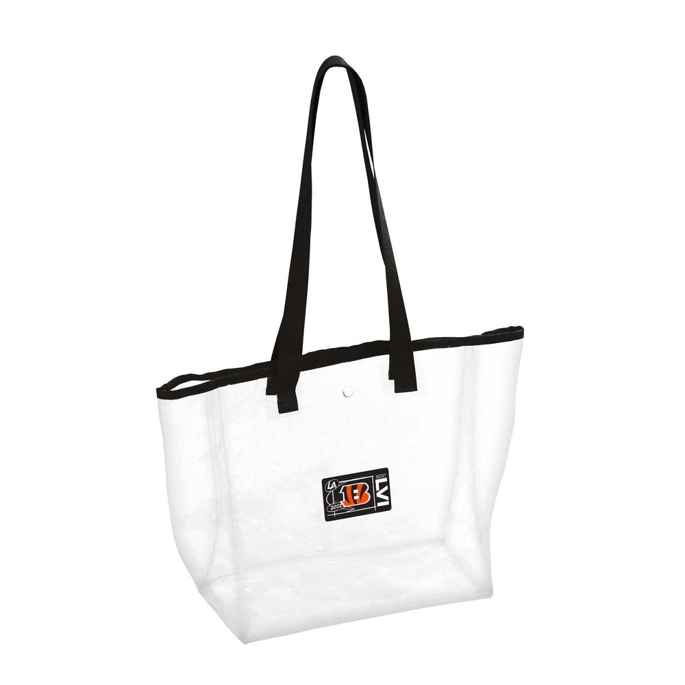 Cincinnati Bengals SB Bound Clear Tote - Logo Brands - Flyclothing LLC