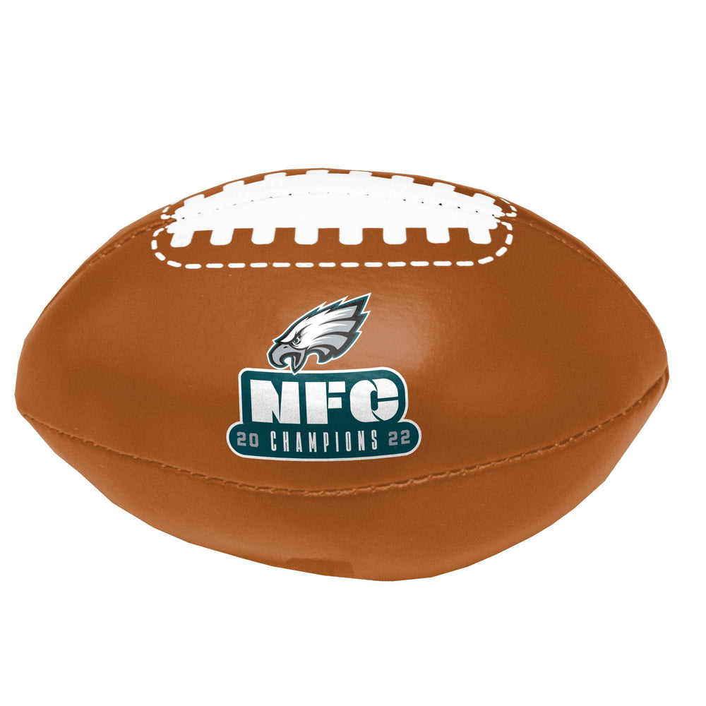 Philadelphia Eagles Conference Champs Micro Plush Football - Logo Brands - Flyclothing LLC