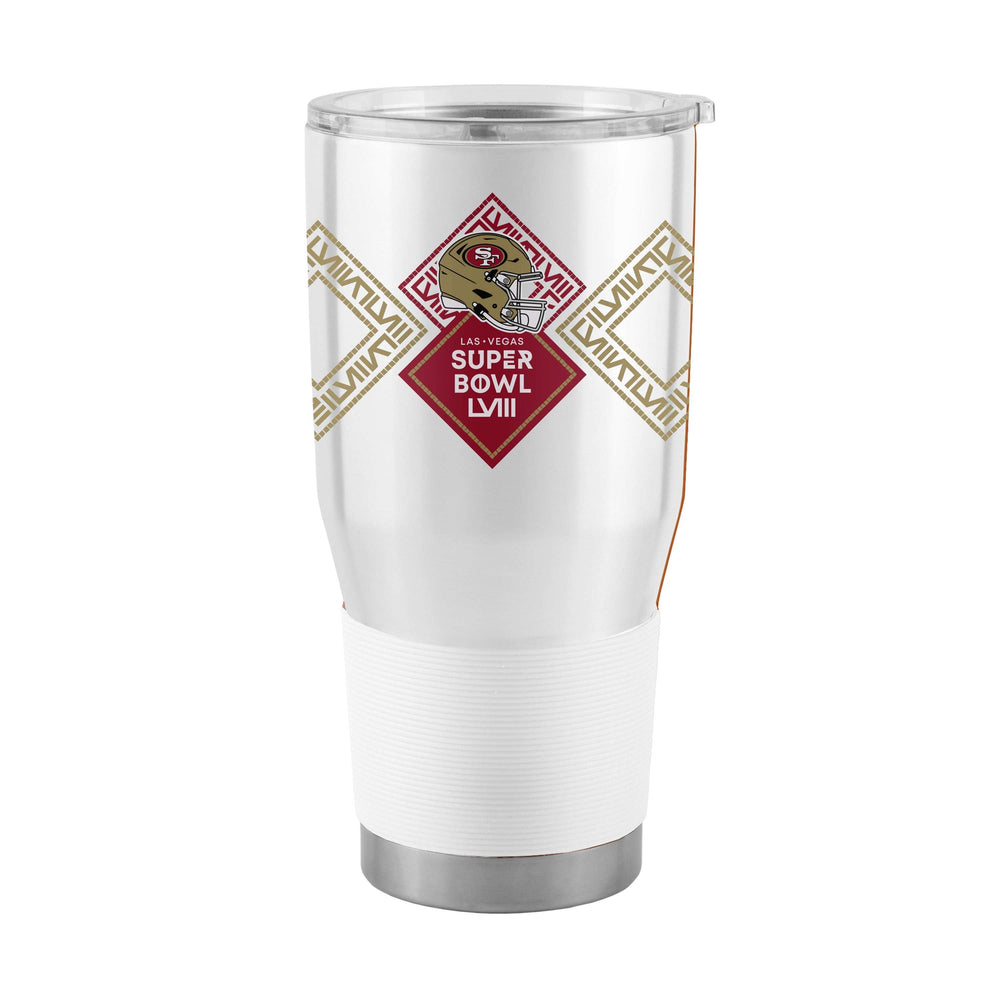 San Francisco 49ers 30oz SB 58 Bound Stainless Tumbler - Logo Brands - Flyclothing LLC