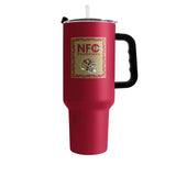 San Francisco 49ers 40oz Conference Champs Powder Coat Tumbler - Logo Brands - Flyclothing LLC