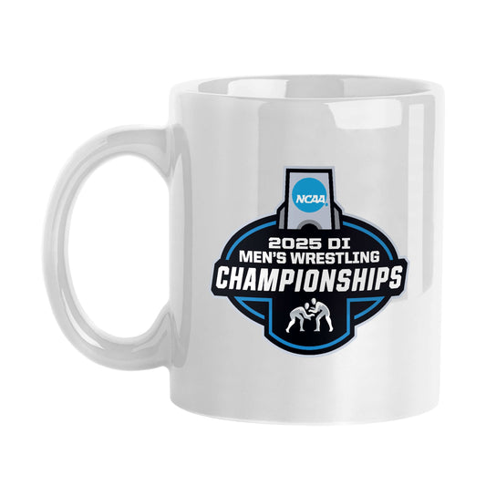 2025 NCAA Mens Wrestling Championship 15oz Sublimated Mug - Logo Brands - Flyclothing LLC