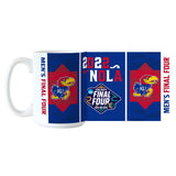 Kansas 15oz Final Four Bound Sublimated Mug - Logo Brands - Flyclothing LLC