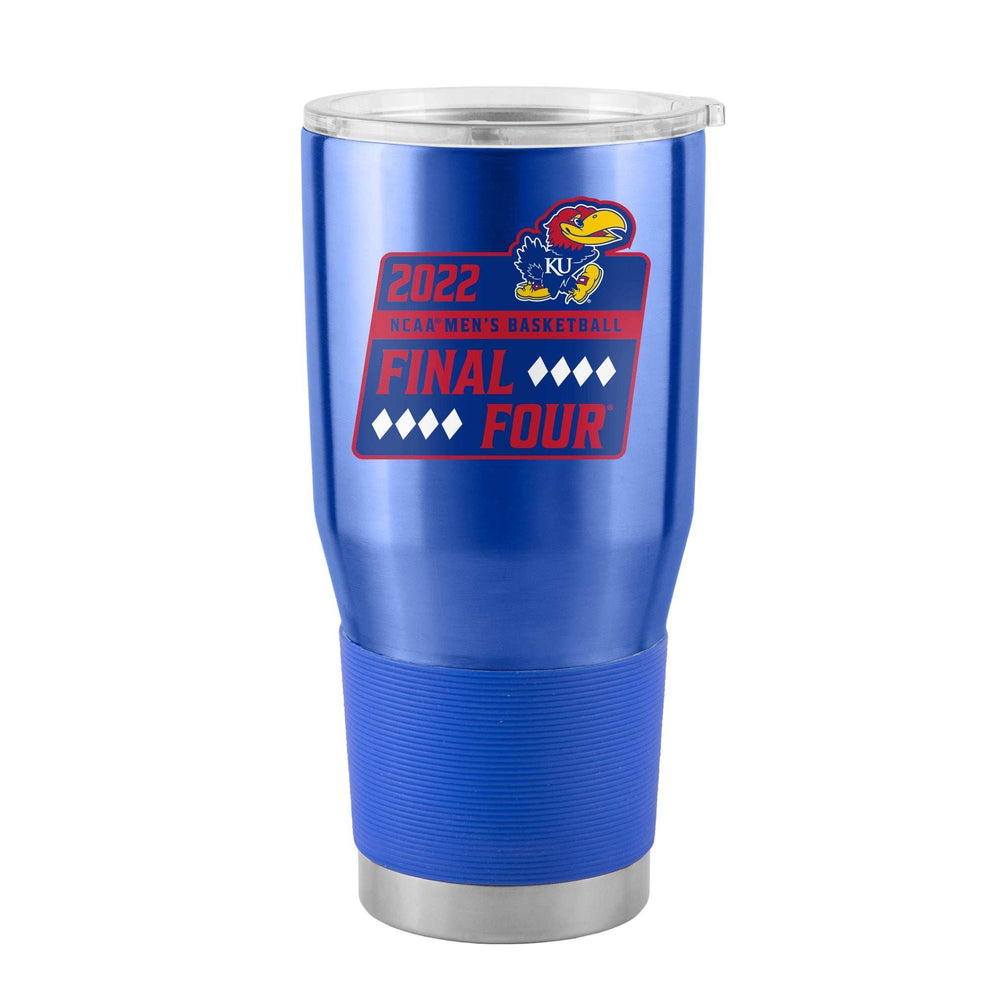 Kansas 30oz Final Four Bound Stainless Tumbler - Logo Brands - Flyclothing LLC
