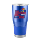 Kansas 30oz Final Four Bound Stainless Tumbler - Logo Brands - Flyclothing LLC