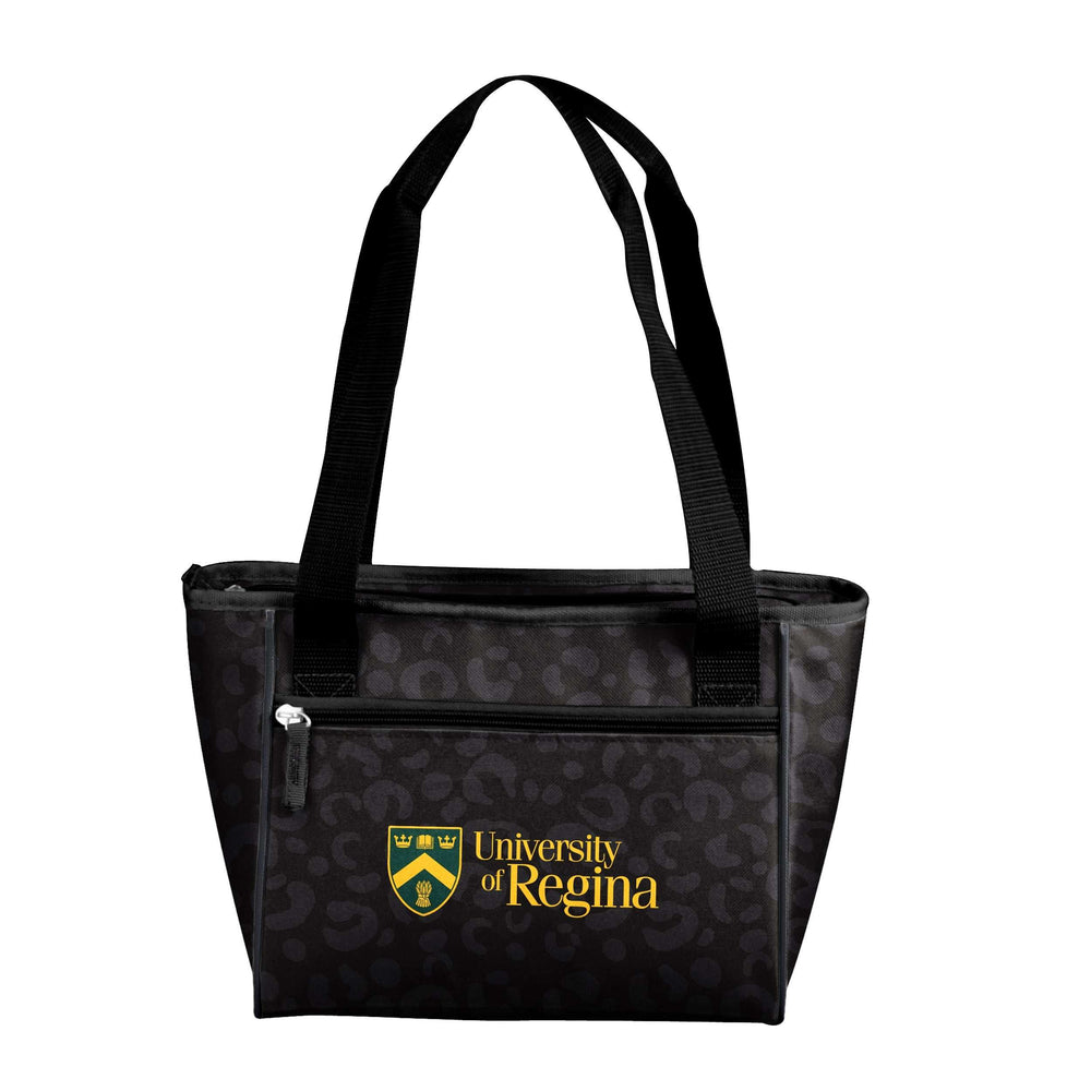 University of Regina Leopard Print 16 Can Cooler Tote - Logo Brands - Flyclothing LLC