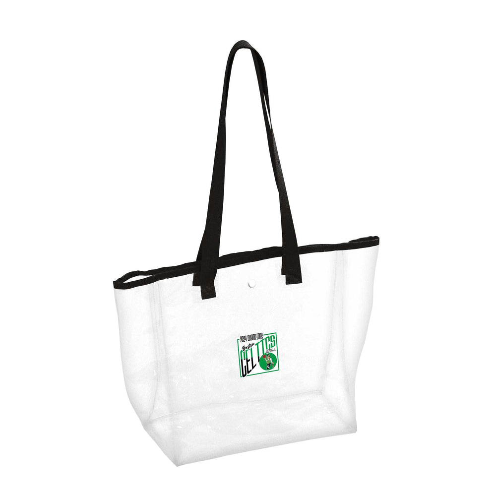 Boston Celtics 2024 NBA Champions Clear Tote - Logo Brands - Flyclothing LLC
