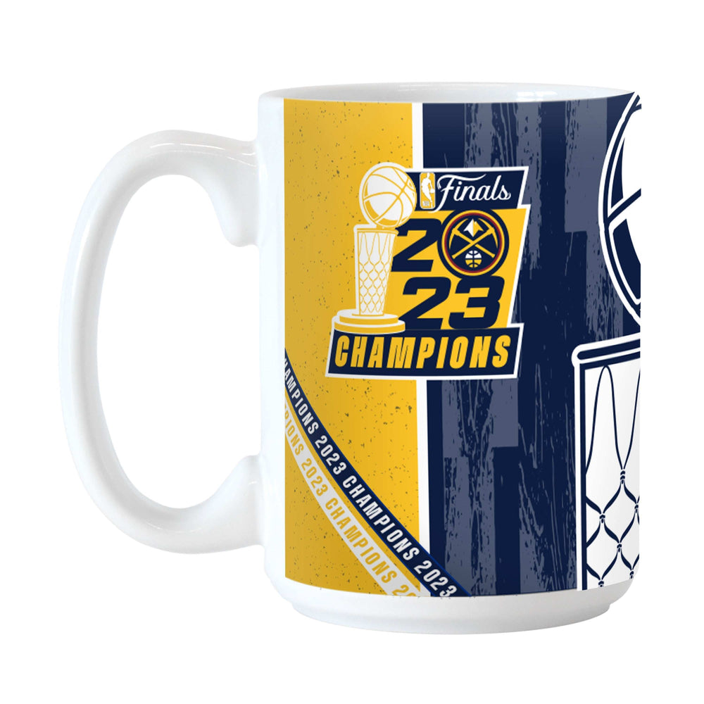 Denver Nuggets 15oz 2023 NBA Finals Champions Sublimated Mug - Logo Brands - Flyclothing LLC