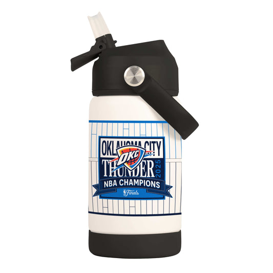 Oklahoma City Thunder 2025 NBA Champions 12oz Kids Bottle - Logo Brands - Flyclothing LLC