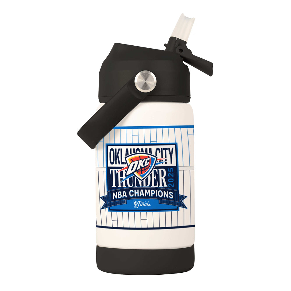 Oklahoma City Thunder 2025 NBA Champions 12oz Kids Bottle - Logo Brands - Flyclothing LLC