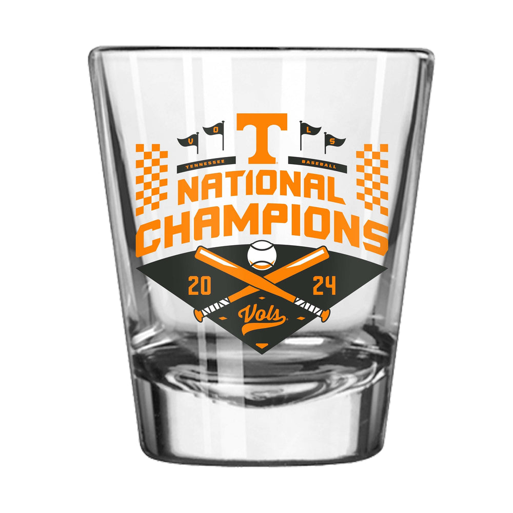 Tennessee 2oz 2024 NCAA Baseball Champions Shot Glass - Logo Brands - Flyclothing LLC