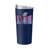Super Bowl 58 20oz Powder Coat Tumbler - Logo Brands - Flyclothing LLC