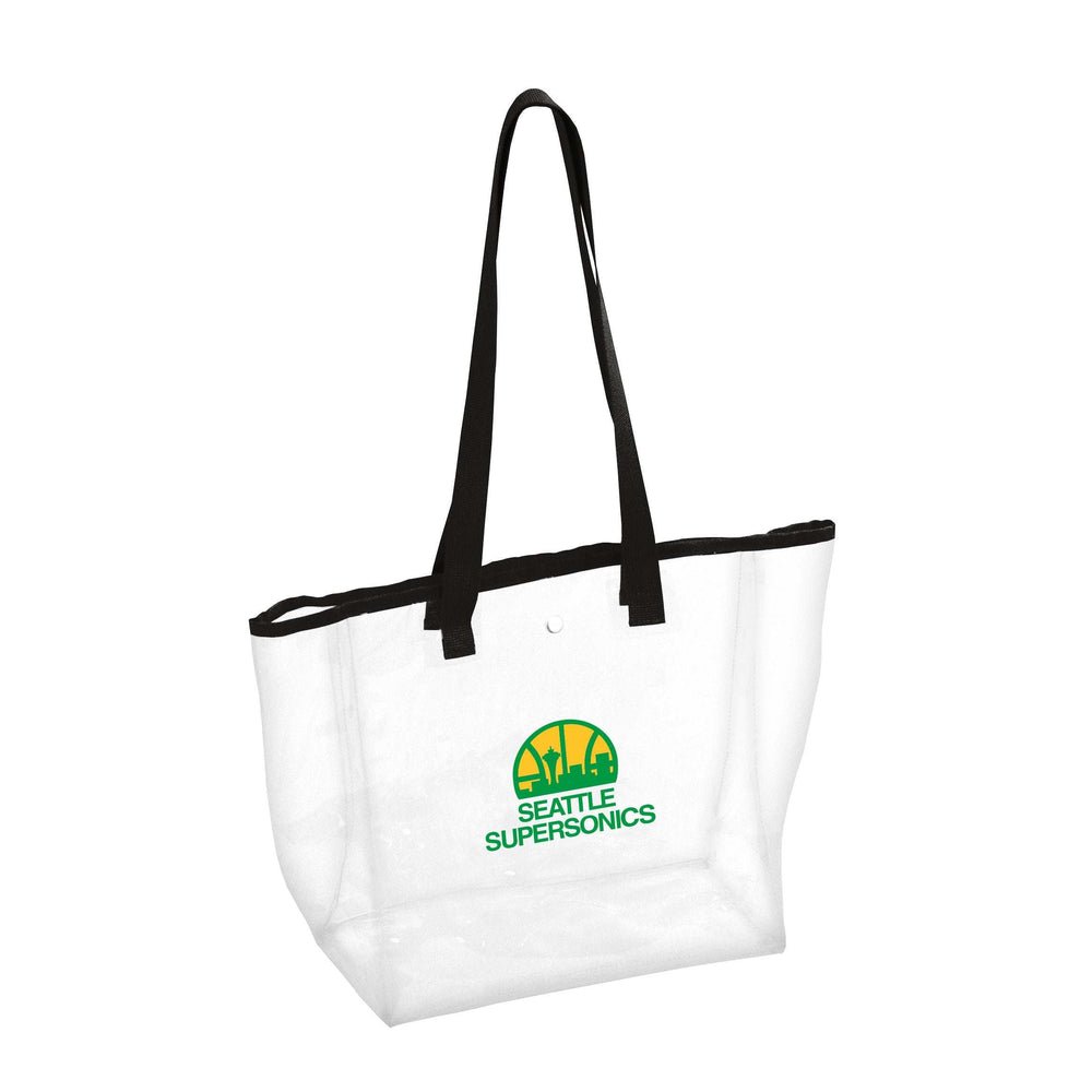Seattle Super Sonics Clear Tote - Logo Brands - Flyclothing LLC