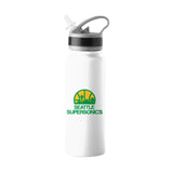 Seattle Super Sonics 25oz Logo SingleWall FlipTop Bottle - Logo Brands - Flyclothing LLC