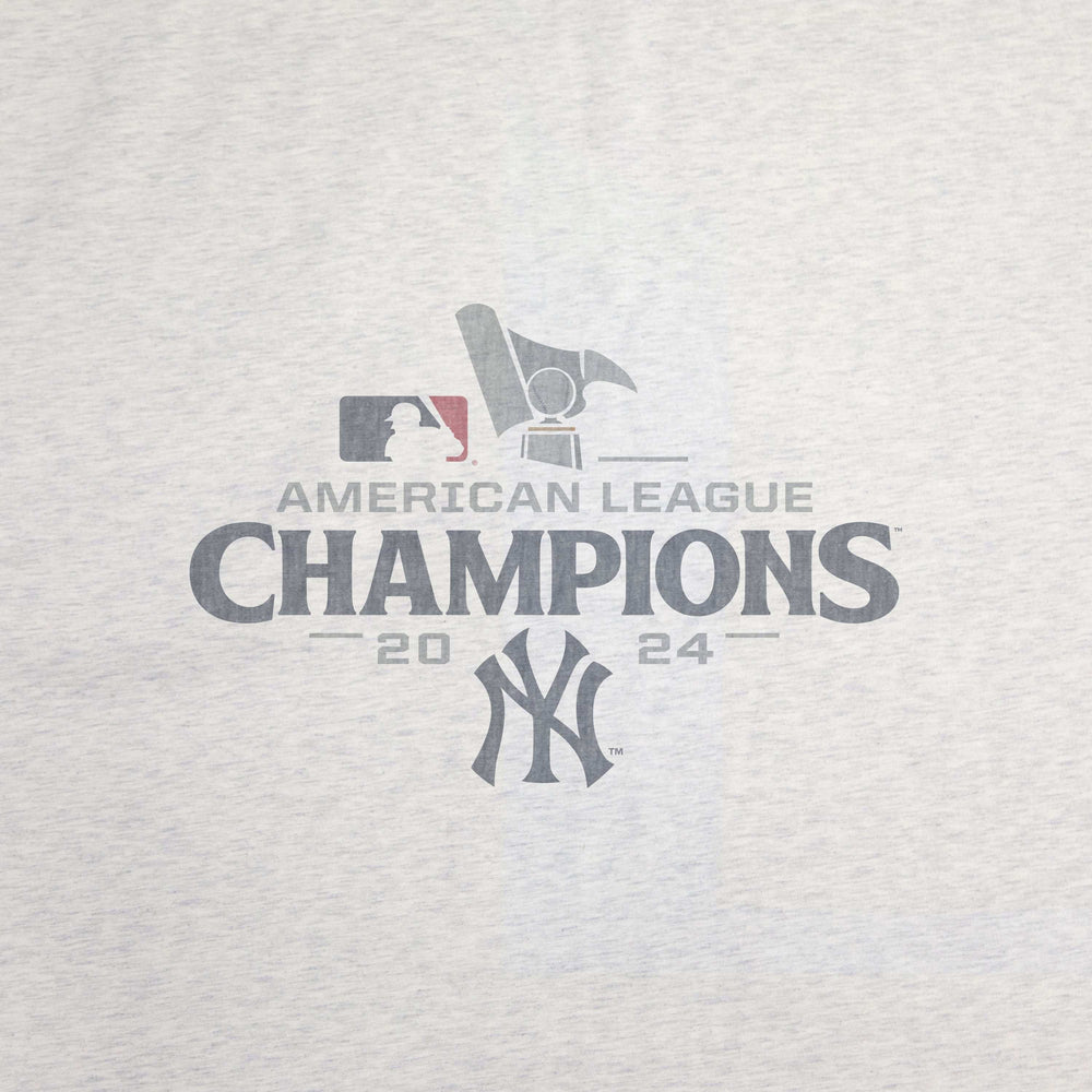 NY Yankees 2024 American League Champs Sublimated Sweatshirt Blanket - Logo Brands - Flyclothing LLC