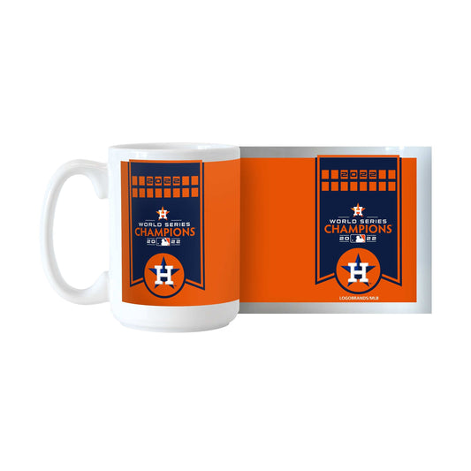 Houston Astros World Series Champs 15oz Sublimated Mug - Logo Brands - Flyclothing LLC