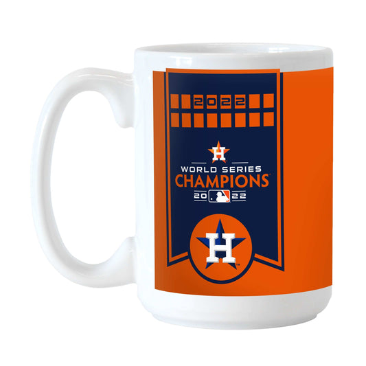 Houston Astros World Series Champs 15oz Sublimated Mug - Logo Brands - Flyclothing LLC