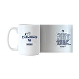 NY Yankees 2024 American League Champs 15oz Roster Sublimated Mug - Logo Brands - Flyclothing LLC