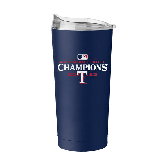 Texas Rangers 20oz 2023 AL Champions PC Tumbler - Logo Brands - Flyclothing LLC