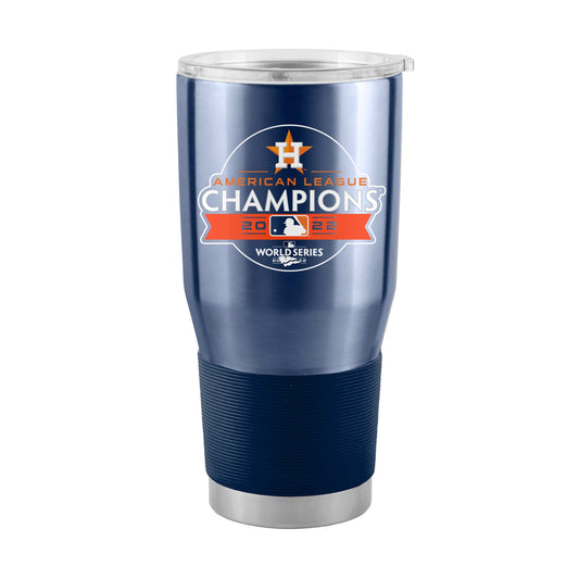 Houston Astros League Champs 30oz Stainless Tumbler - Logo Brands - Flyclothing LLC