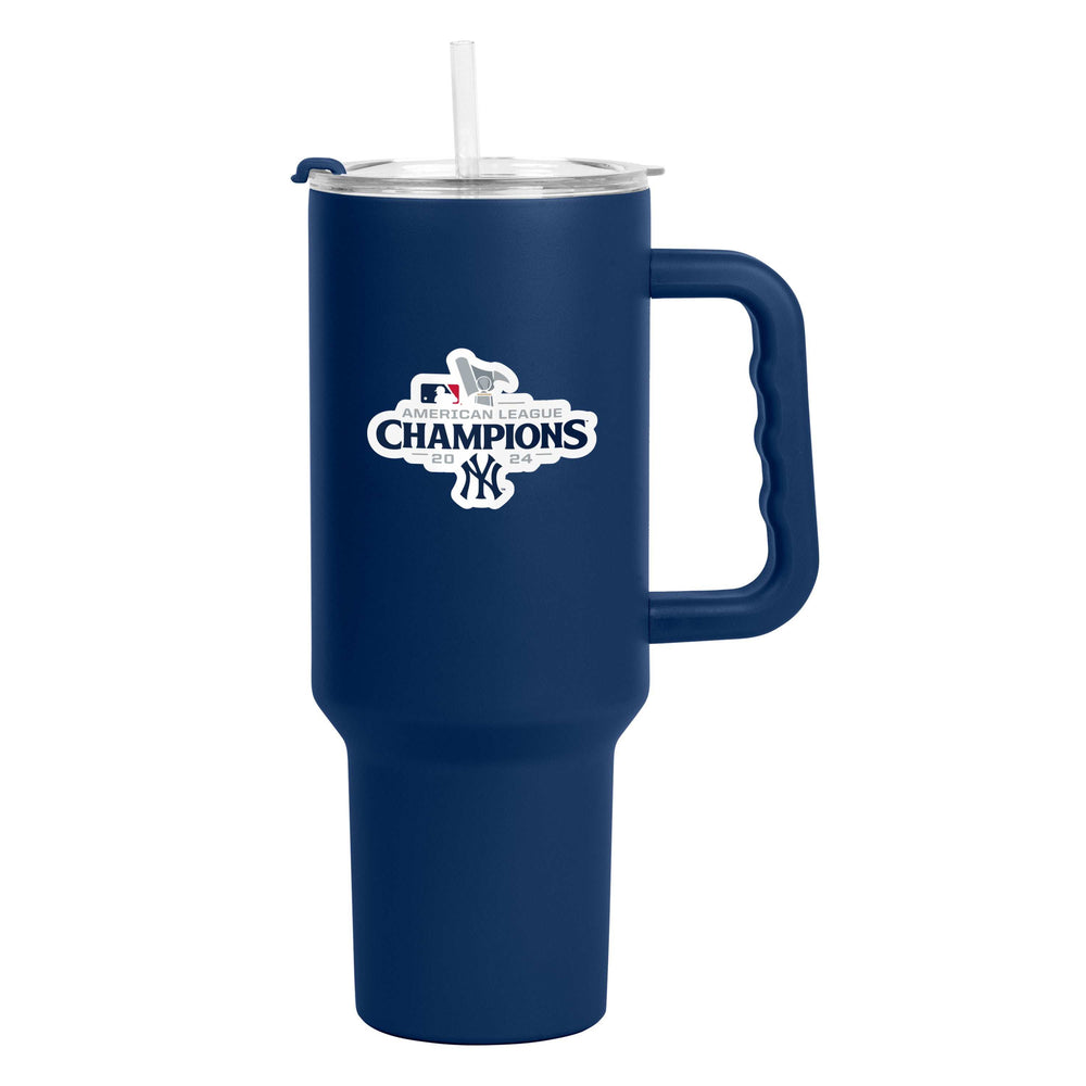 NY Yankees 2024 American League Champs 40oz PC Tumbler - Logo Brands - Flyclothing LLC