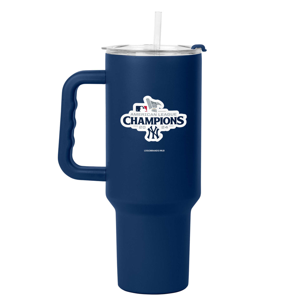 NY Yankees 2024 American League Champs 40oz PC Tumbler - Logo Brands - Flyclothing LLC