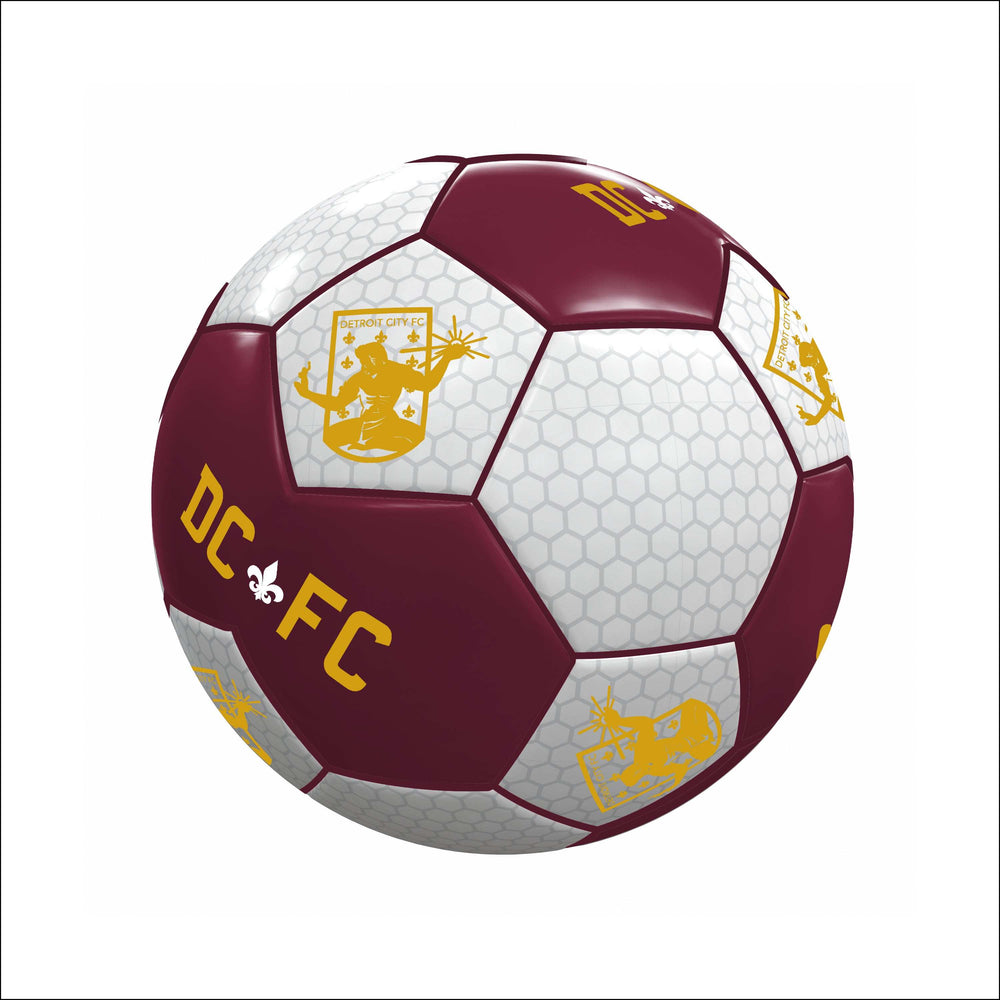 Detroit City FC Mini Soccer Ball - Logo Brands - Flyclothing LLC