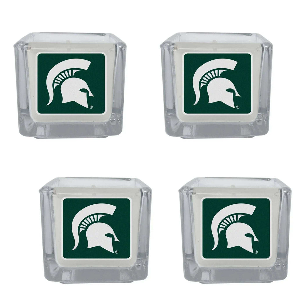 Michigan St. Spartans Scented Candles, 4 pk - Michigan St. Spartans - Flyclothing LLC