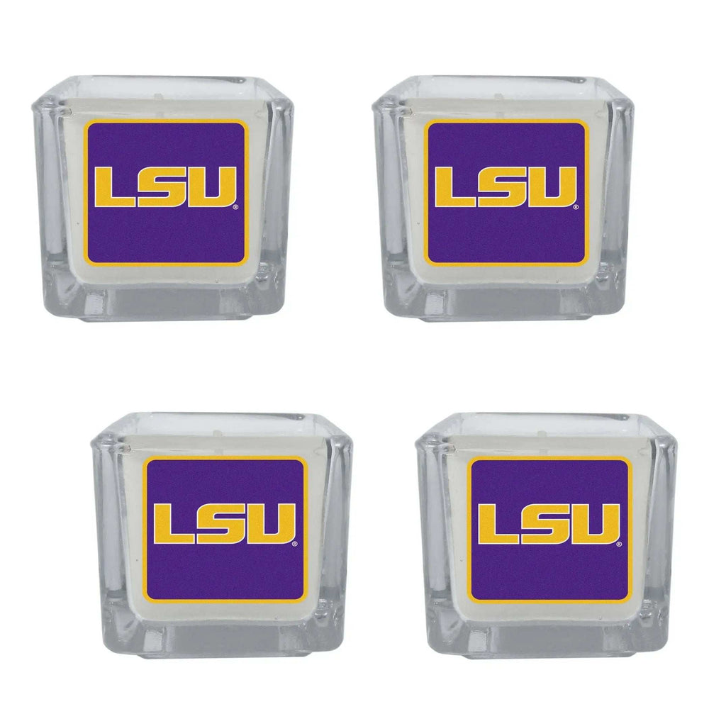 LSU Tigers Scented Candles, 4 pk - LSU Tigers - Flyclothing LLC