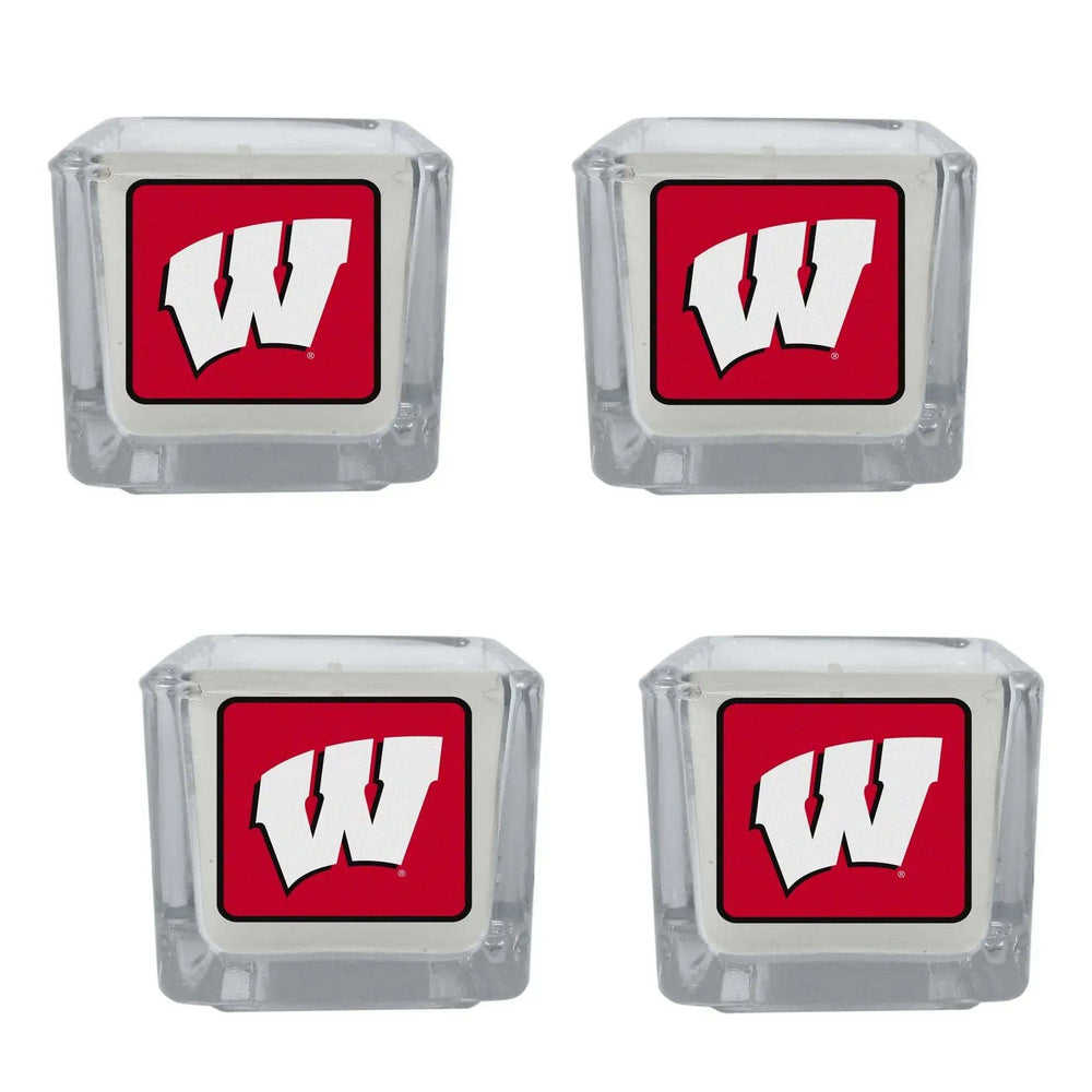 Wisconsin Badgers Scented Candles, 4 pk - Wisconsin Badgers - Flyclothing LLC