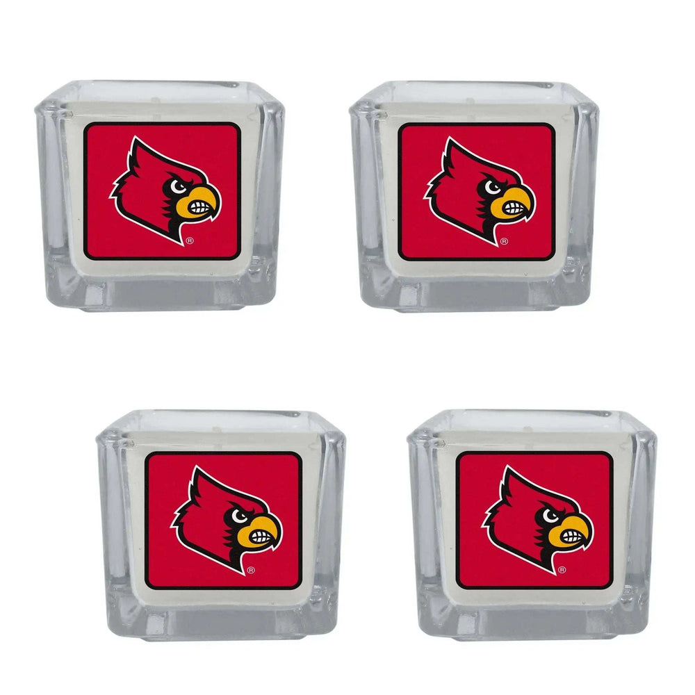 Louisville Cardinals Scented Candles, 4 pk - Louisville Cardinals - Flyclothing LLC