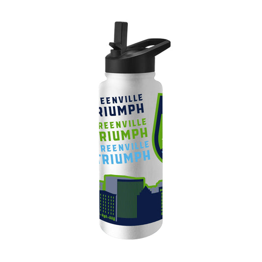 Greenville Triumph 34oz Native Quencher Bottle - Logo Brands - Flyclothing LLC
