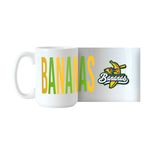 Savannah Bananas 15oz Overtime Sublimated Mug - Logo Brands - Flyclothing LLC