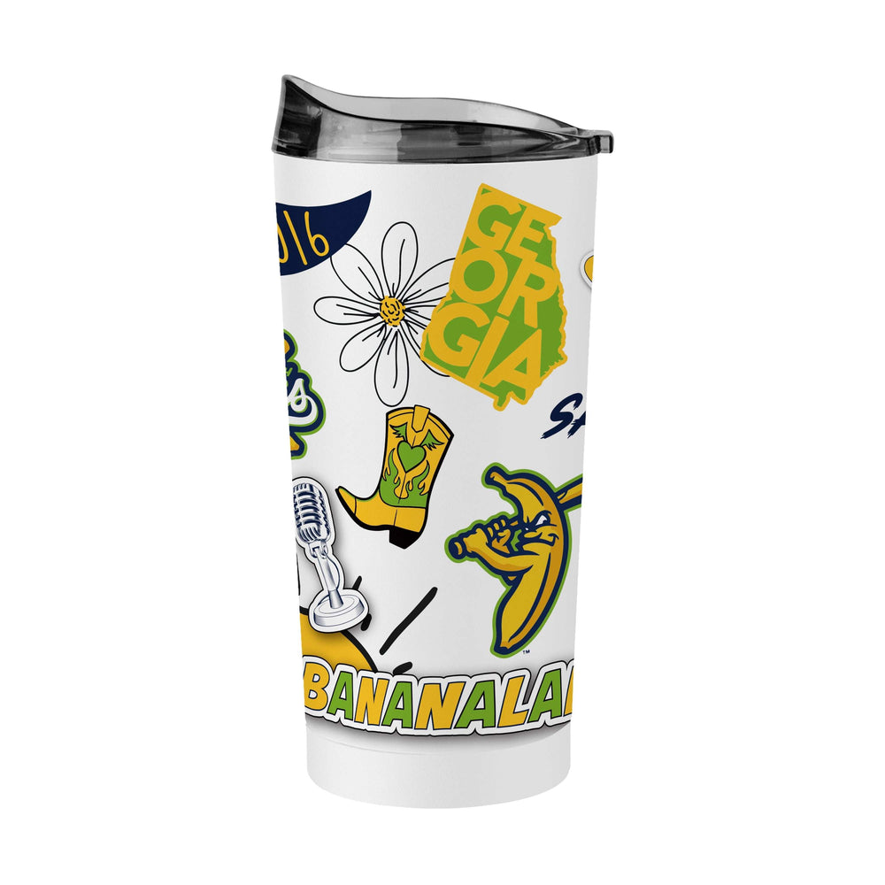 Savannah Bananas 20oz Native Powder Coat Tumbler - Logo Brands - Flyclothing LLC