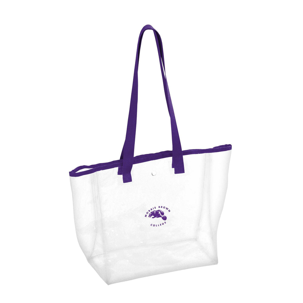 Morris Brown College Clear Tote - Logo Brands - Flyclothing LLC