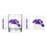 Morris Brown College 14oz Gameday Rocks Glass - Logo Brands - Flyclothing LLC