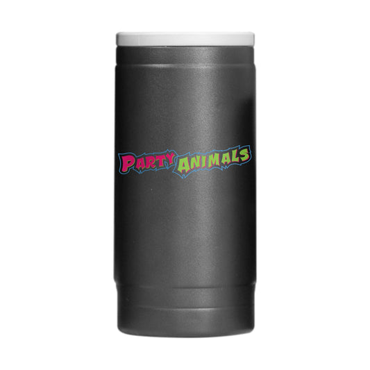 Savannah Party Animals 12oz Flipside Powdercoat SlimCan Coolie - Logo Brands - Flyclothing LLC