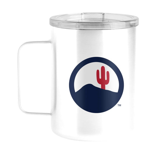 Arizona Vintage Cactus 15oz Stainless Steel Mug - Logo Brands - Flyclothing LLC