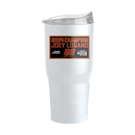 Joey Logano 2024 Nascar Cup Champions 30oz PC Tumbler - Logo Brands - Flyclothing LLC